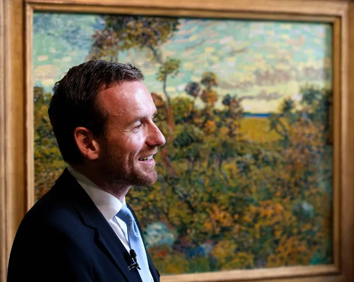directeur van gogh in zaal bij oscarceremonie