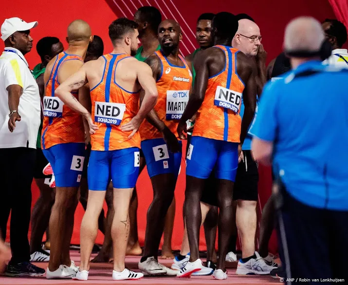 diskwalificatie sprinters oranje op 4100
