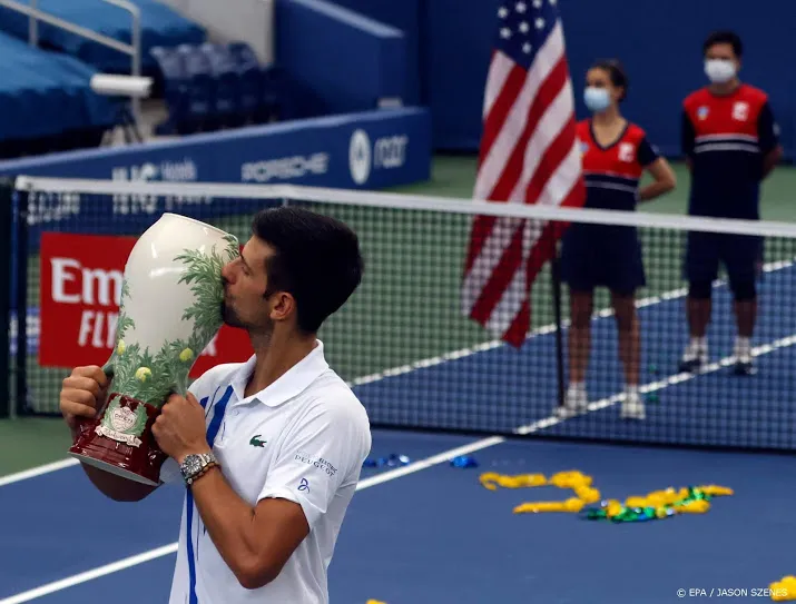 djokovic heeft tweede golden masters compleet
