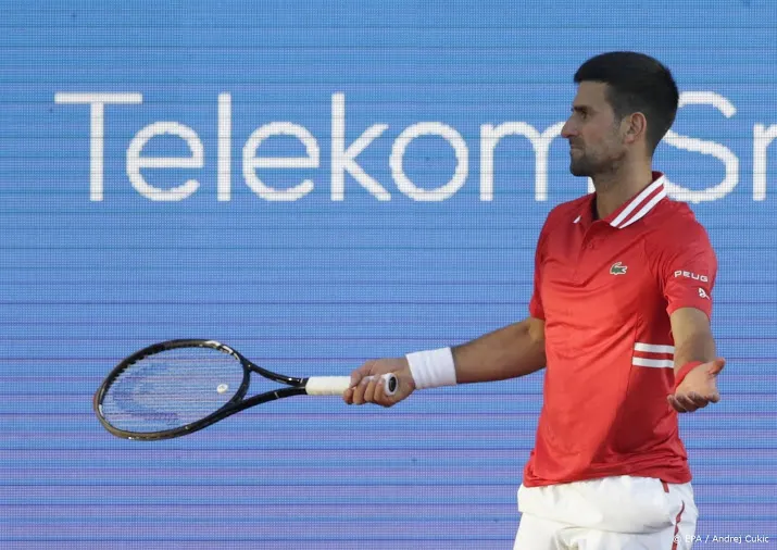djokovic lijdt gevoelige nederlaag in eigen land