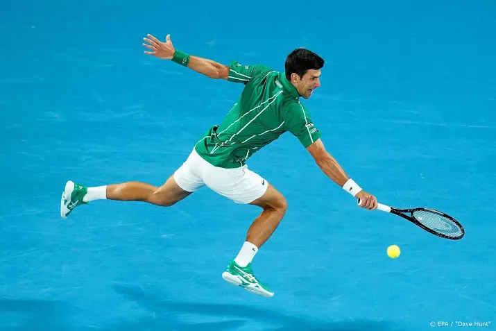 djokovic pakt achtste titel op australian open