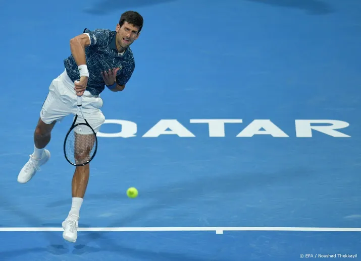 djokovic verliest halve finale in doha
