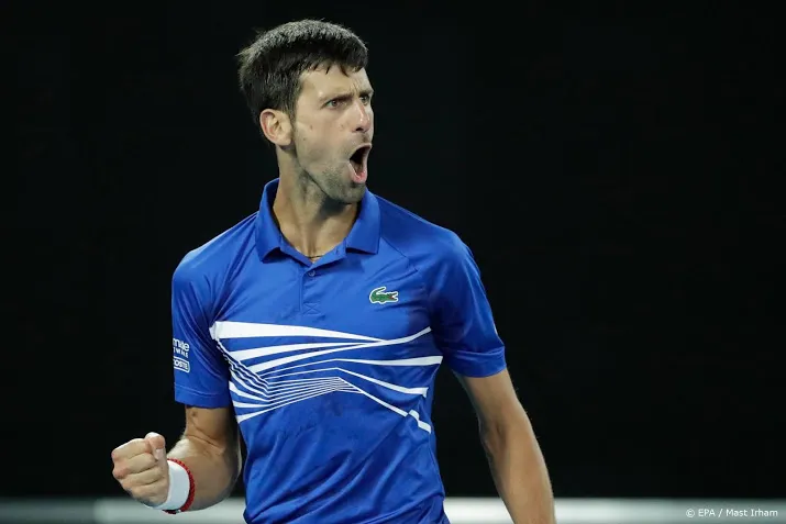 djokovic wint voor zevende keer in melbourne