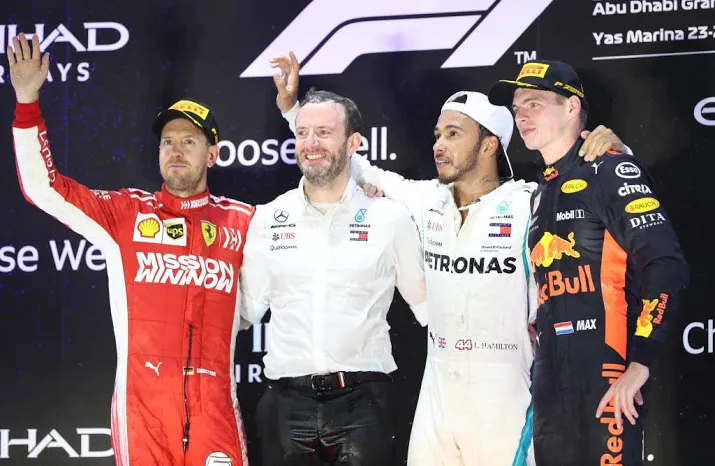 donuts van hamilton vettel en alonso