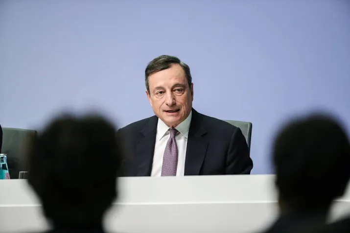 draghi bewijst europese beurzen geen dienst