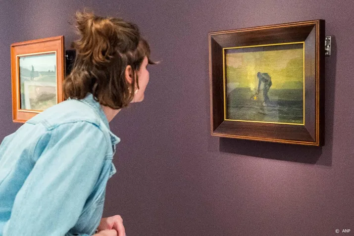 drents museum toont van goghs onkruid verbrandende boer
