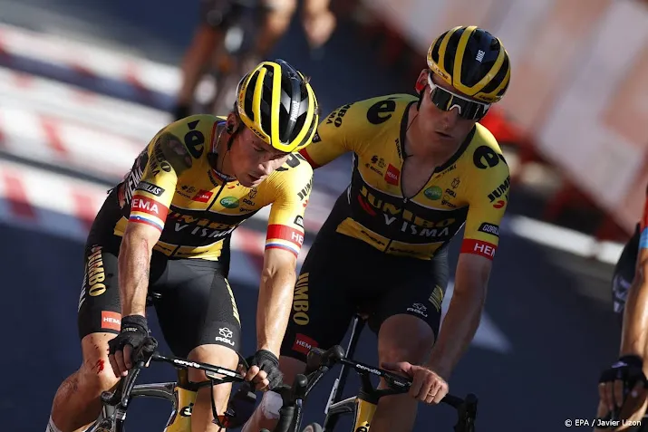 drievoudig winnaar roglic stapt na val uit vuelta