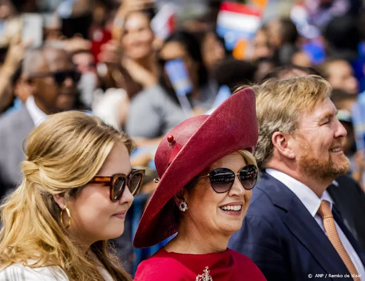 drukke tweede dag op aruba voor prinses amalia en koningspaar