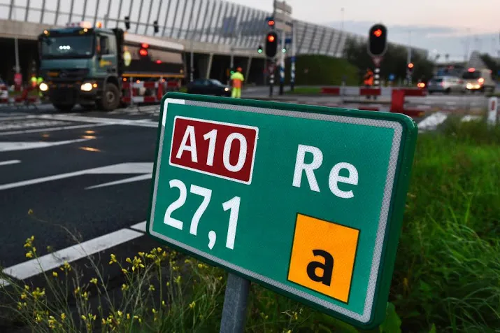 drukte snelwegen neemt nauwelijks toe