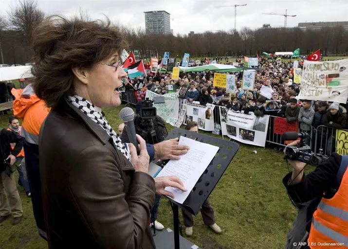 duisenberg verliest met dood van agt pro palestijnse compagnon