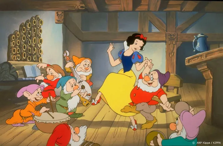 een kabouterkaart van disney fan mondriaan