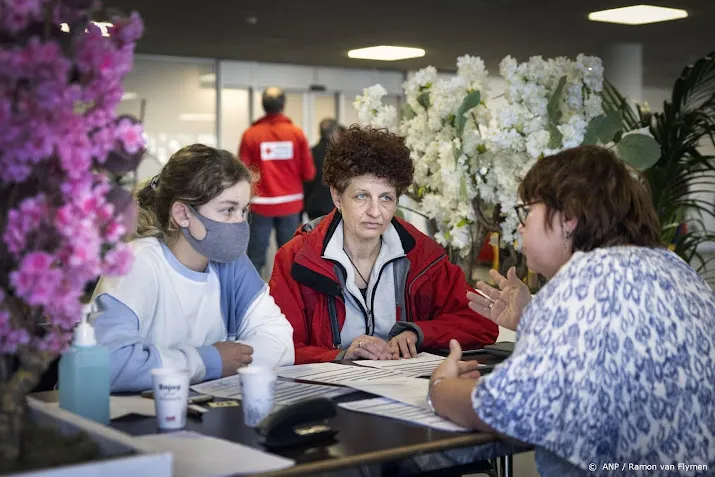 eerste honderd oekrainers opgevangen via burgerinitiatief