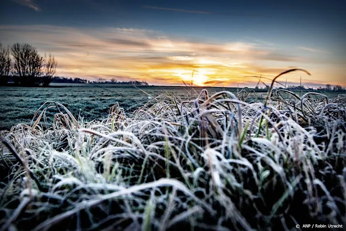 eerste lokale matige vorst van het najaar gemeten in eelde
