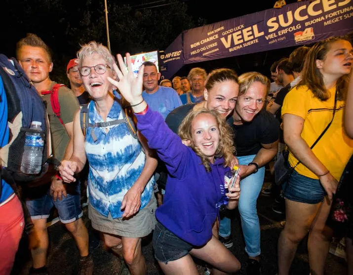 eerste vierdaagselopers van start