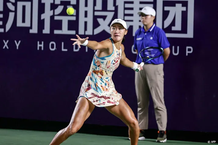 eerste wta titel voor chinese wang in eigen land