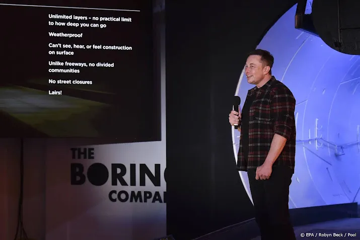 elon musk nadert deal om tunnel in florida te bouwen