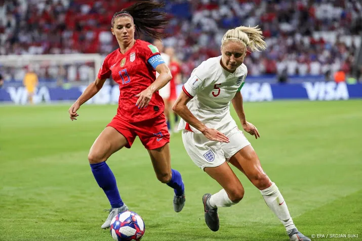 engeland kan op wk net niet stunten tegen vs