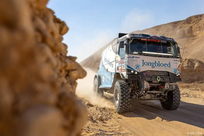 etappezege trucker huzink in dakar rally