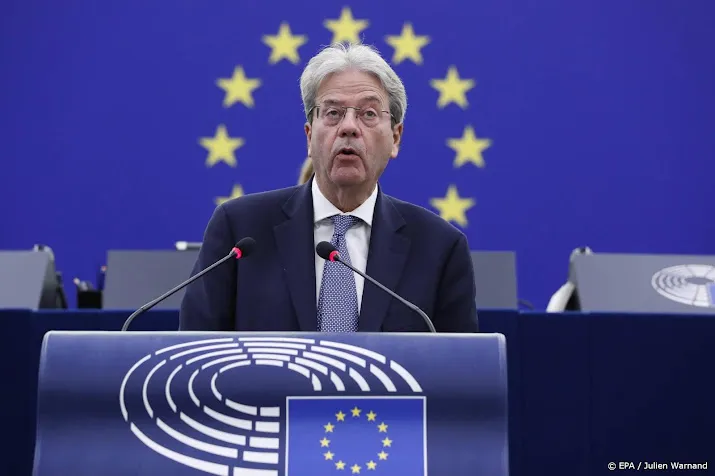 eurocommissaris groei eurozone onzekerder door russen