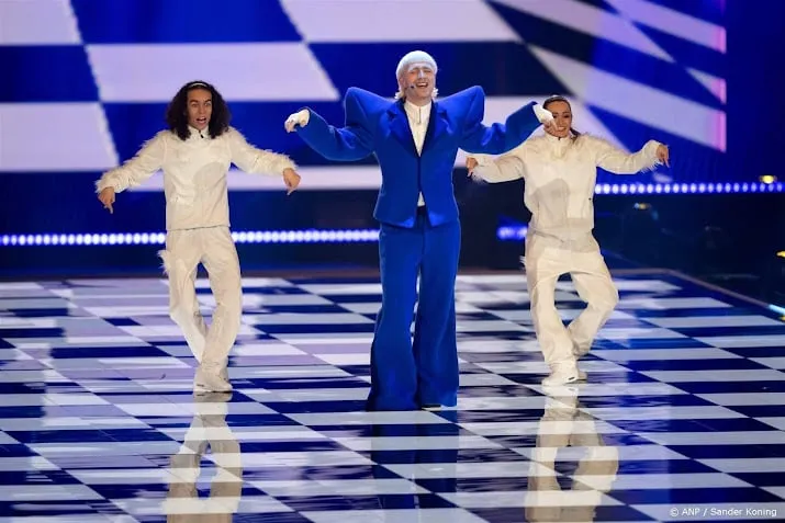 eurovisiedroom joost klein komt uit in halve finale songfestival