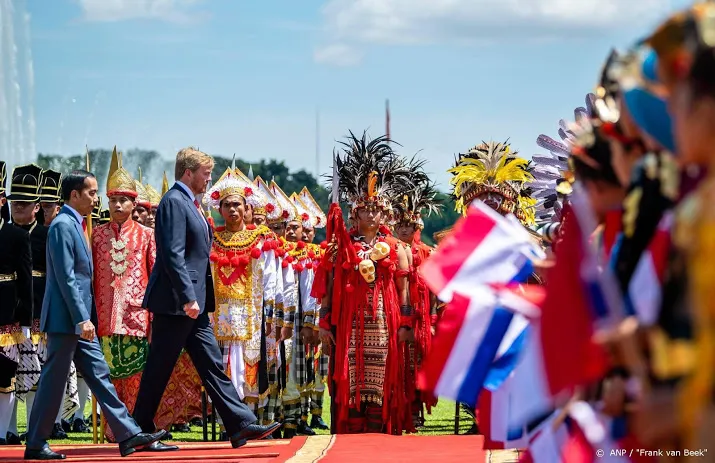 excuses koning voor geweld tijdens onafhankelijkheid indonesie