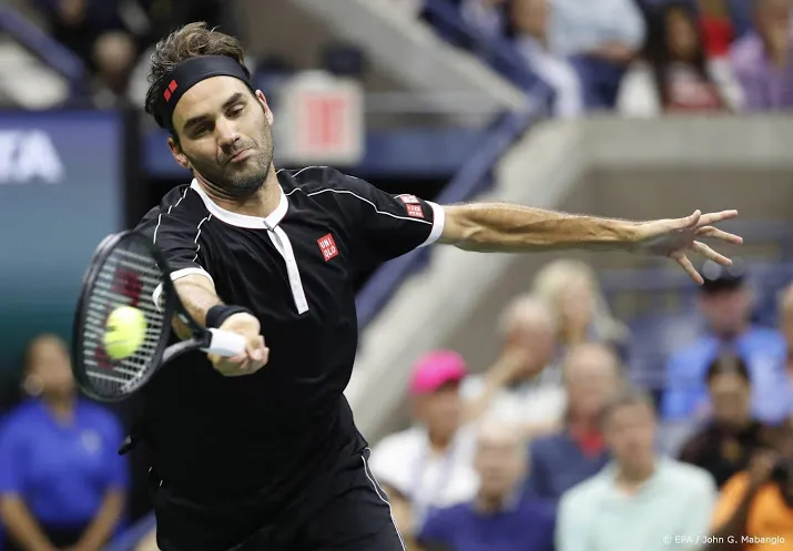 federer richt zich op na setverlies