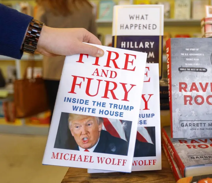 fire and fury vliegt de winkels uit