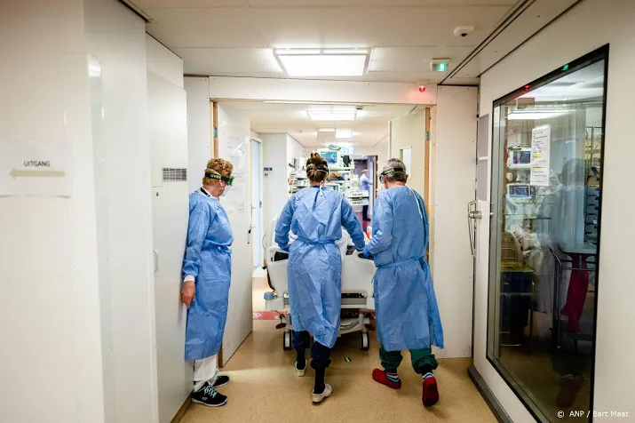 fractie minder coronapatienten in ziekenhuizen