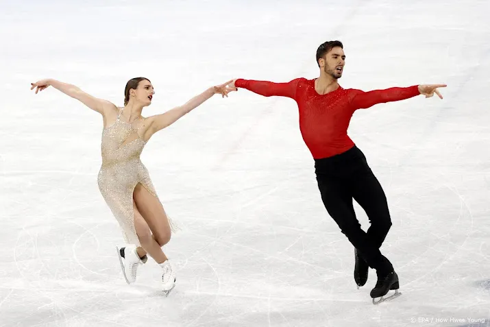 frans koppel papadakis cizeron schaatst naar goud bij ijsdansen