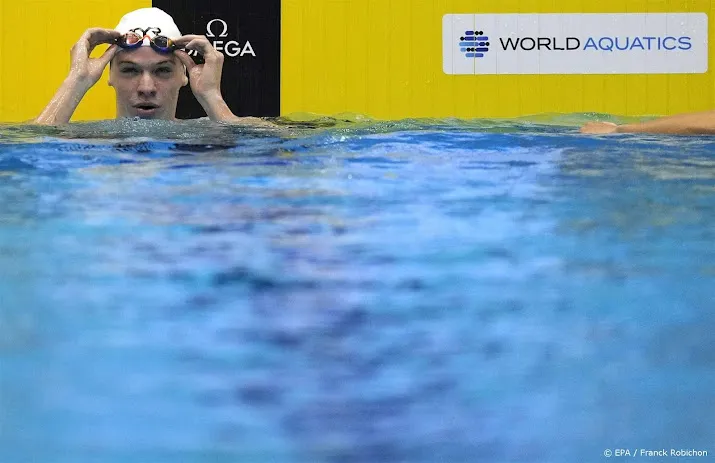 fransman marchand kraakt record phelps op 400 meter wisselslag
