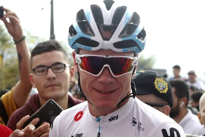 froome start seizoen in colombia