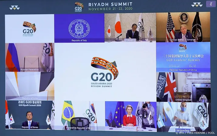 g20 belooft kosten coronavaccinaties op zich te nemen