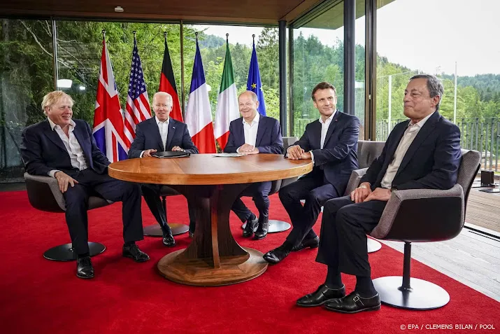 g7 landen onderzoeken prijsplafonds russische olie en gas