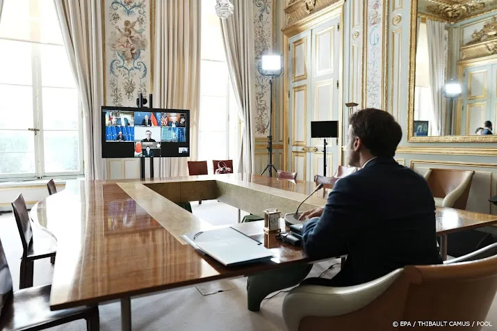 g7 leiders zijn het eens over verbod op invoer russische olie