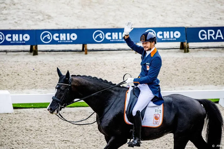 gal voert dressuurequipe aan bij olympische spelen in tokio