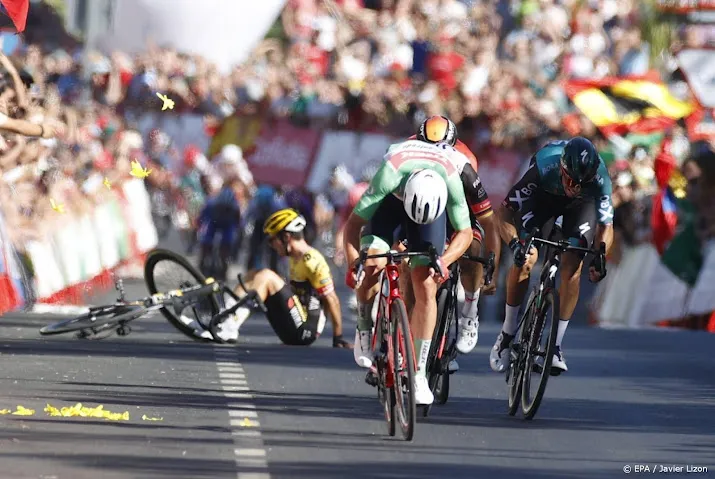 geen breuken voor vuelta uitvaller roglic