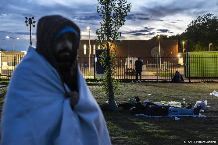 geen buitenslapers aanmeldcentrum asielzoekers ter apel