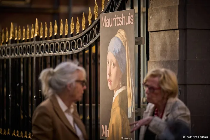 geen extra drukte mauritshuis nu meisje met de parel terug is