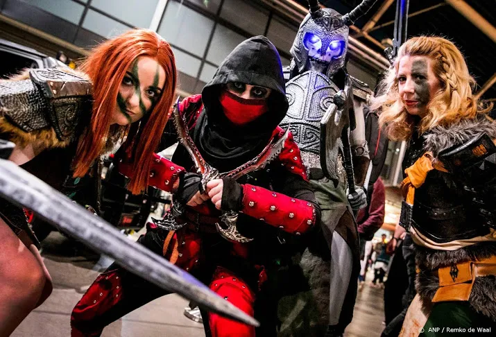 geen nepwapens toegestaan op dutch comic con