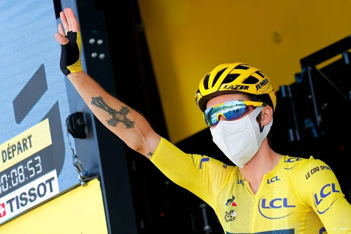 geletruidrager roglic tevreden na helse tourrit