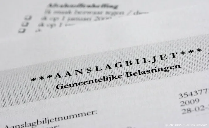 gemeentelijke woonlasten voor tweede jaar op rij fors omhoog