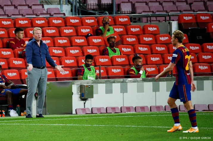 gemengde gevoelens bij koeman na geslaagde ouverture met barca
