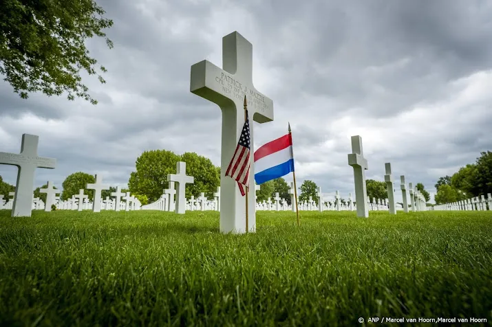 gevallen amerikaanse militairen herdacht in margraten