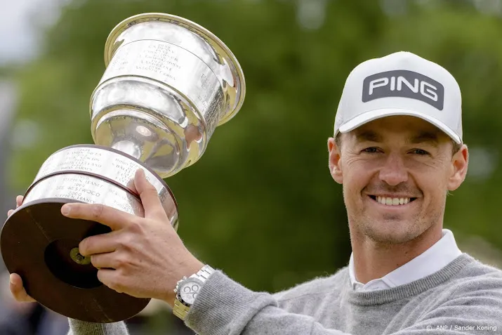 golfer perez wint dutch open na play off