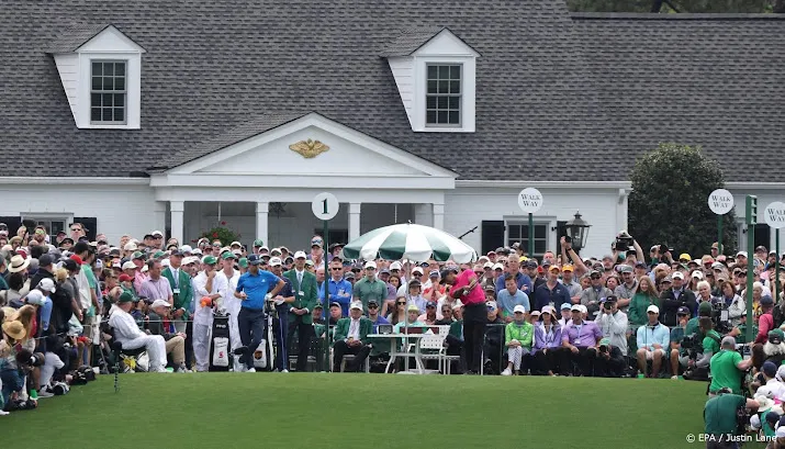golflegende woods begonnen aan 24e masters