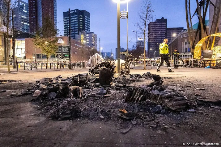 grapperhaus rellen rotterdam zijn weerzinwekkend