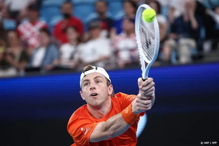 griekspoor dinsdag meteen in actie op australian open