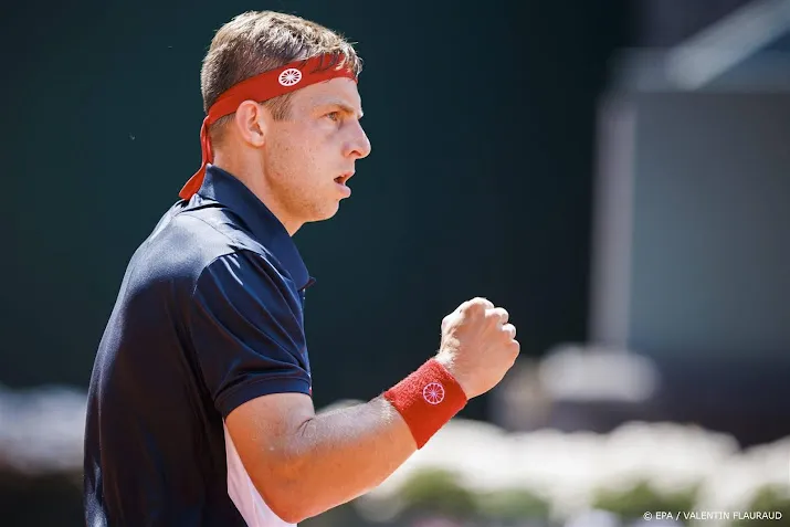 griekspoor zondag al in actie op roland garros