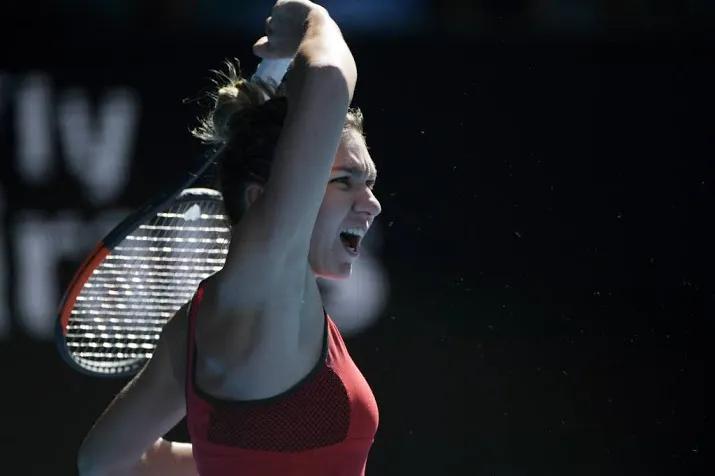 halep overtuigend naar halve finales melbourne