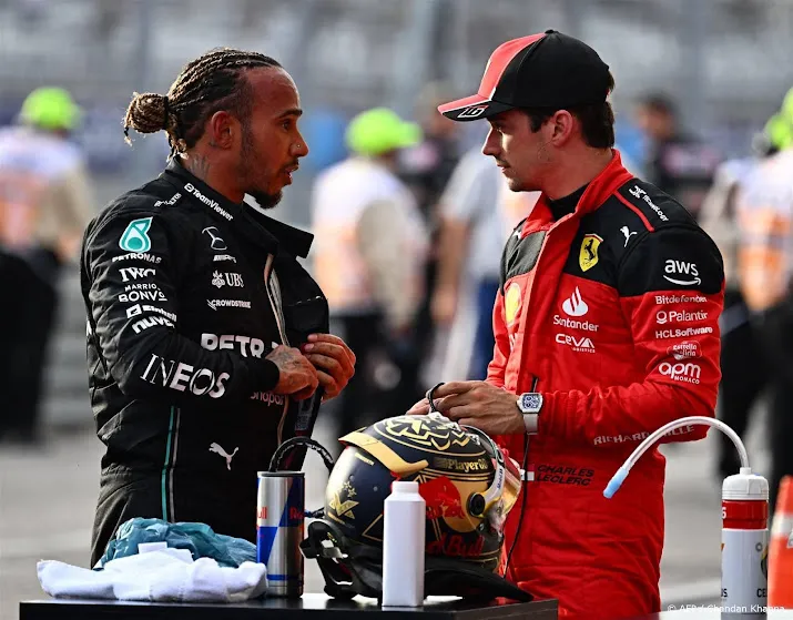 hamilton en leclerc gediskwalificeerd in formule 1 race in austin